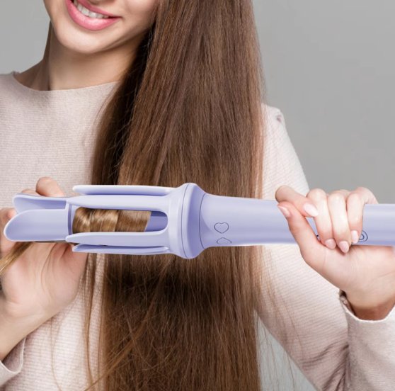 Smart Rotating Hair Curler Stick