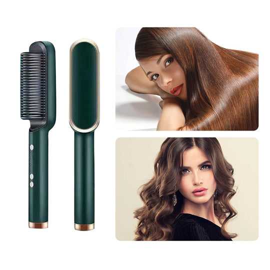 Multifunctional 2-in-1 Professional Hair Straightener Comb